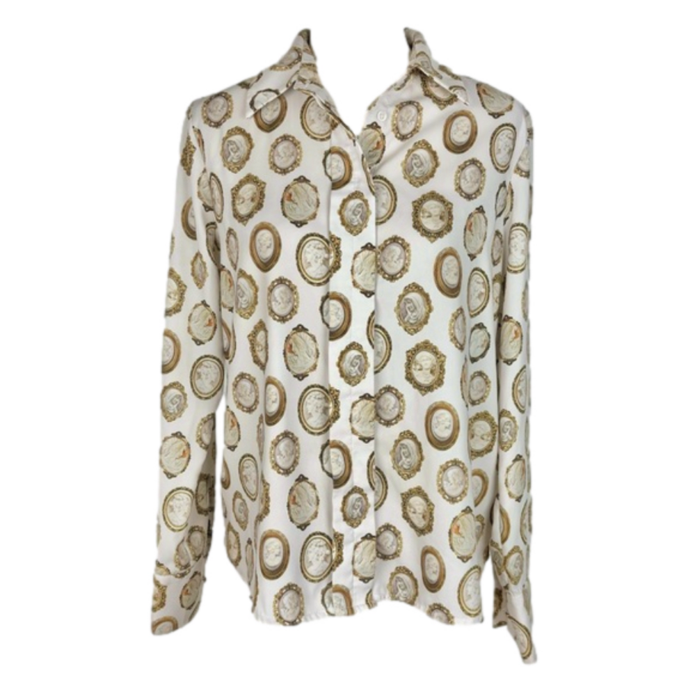 Icône cameo print shirt